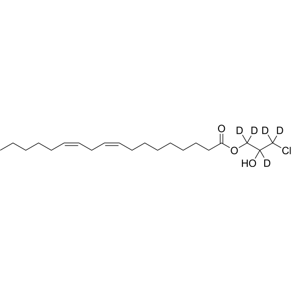 rac-1-Linoleoyl-3-chloropropanediol-d5 2489621-72-7